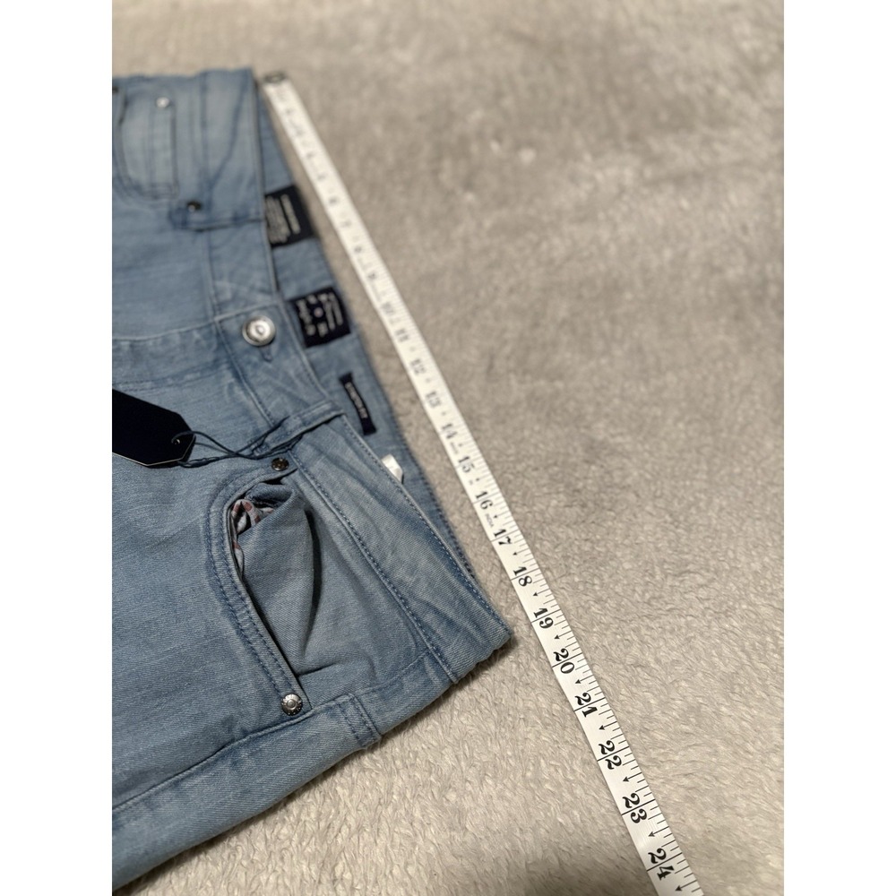 New Ben Sherman Men's Light Wash Straight Blue Denim Jeans Size 38x32 Pants - Picture 6 of 9